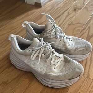 Hoka Women's white Running Shoes